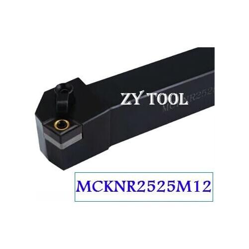 MCKNR2525M12 75 Degrees External Turning Tool Set 25*25*150MM CNC Turning Lathe Machine Tools Lathe Cutting Tools