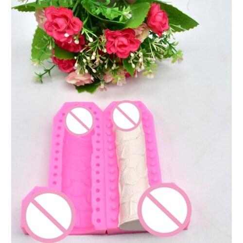 Liquid Silicone Chocolate Baking Silicone Molds for Artificial Making Funny Sex Pendant Resin Mold Art Tools