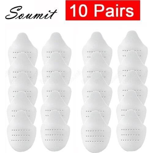 10 Pairs Shoe Shields for Sneaker Anti Crease Ball Shoes Head Guard Stretcher Toe Caps Support Anti-Wrinkled Protector Wholesale