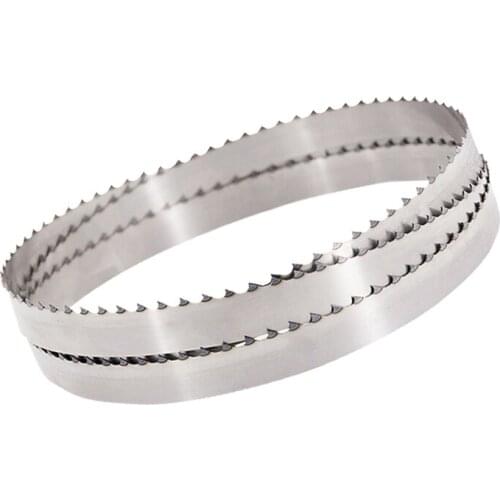 3pcs/box 1650mm Pork Duck Chicken Bone Meat Bandsaw Cutting Blade for Band Sawing Machine Stainless Steel Band Saw Blade