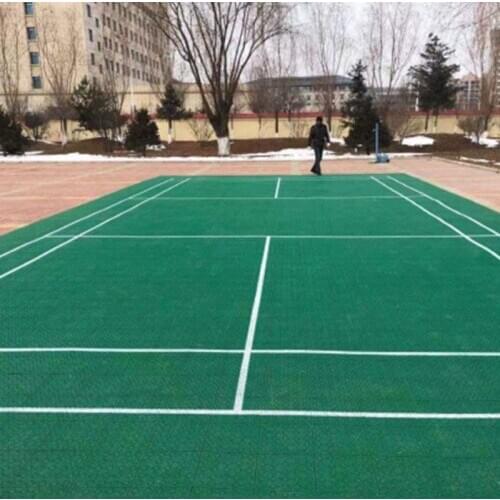 Beable Suspended Modular Outdoor Interlocking Sport Court Tiles For Professional Badminton Courts