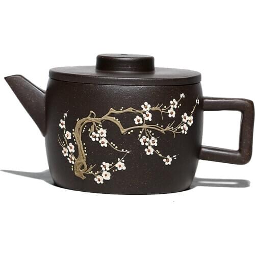 Yixing Zisha Teapot Handmade Han Wa Kettle Master Teaware Send Gift Box