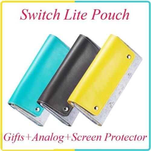 Slim Travel Storage Carry bag Protector Pouch with 5 Games Memory Card Holders for Nintend Switch Lite