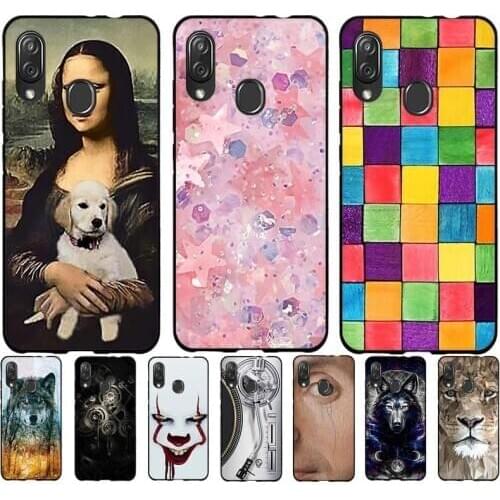 Case For ZTE Blade V10 Vita Case Fashion Pattern Soft Silicone Back Cover For ZTE V10 Vita 6.26" Phone Cases Cover Bumper Coque
