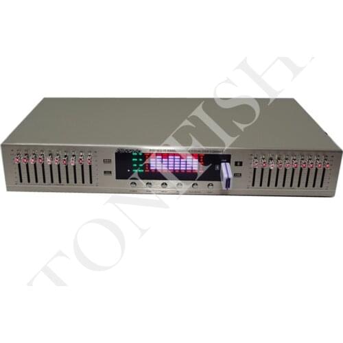Digital HD Equalizer hifi Fever Home Bluetooth EQ Equalizer built-in USBhome stage equalizer dual 10 segments