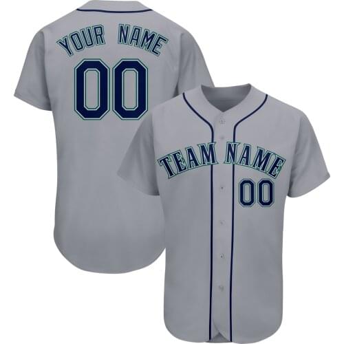 Top Quality Baseball Jersey Sew Team Name/Number Active Sleeve Breathable Soft Button-down for Men/Women/Youth Outdoors/Indoors