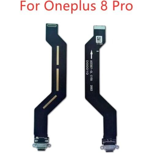 For Oneplus 8 Pro USB Charging Port Dock Connector Flex Cable Replacement Assembly Parts phone screen repair spare parts