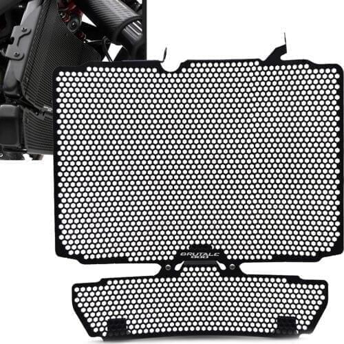 Motorbike Radiator Grille Grill Protective Guard Cover Perfect For MV Agusta Brutale 800 Radiator Oil Cooler Guard 2016+ 2017 18