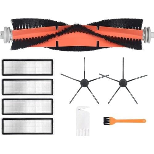 Washable Vacuum Cleaner Accessories For Xiaomi Dreame F9 Or 1C Robot Vacuum Mop Roller Side Brush Hepa Filter Set