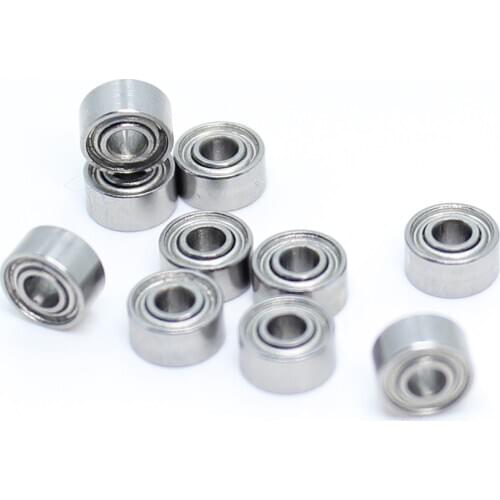 MR52ZZ Bearing ABEC-1 (10PCS) 2*5*2.5 mm Miniature MR52 ZZ Ball Bearings L-520ZZ W52 MR52Z