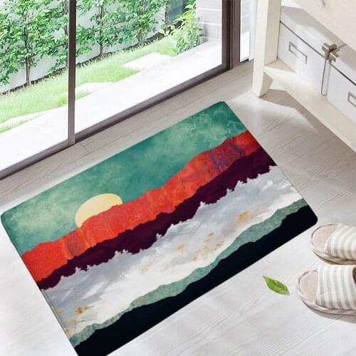 Floor Doormats Living Rooms Anti-slip Carpet for Home Balcony Bedroom Kitchen Bathroom Rug Entrance Door Mat