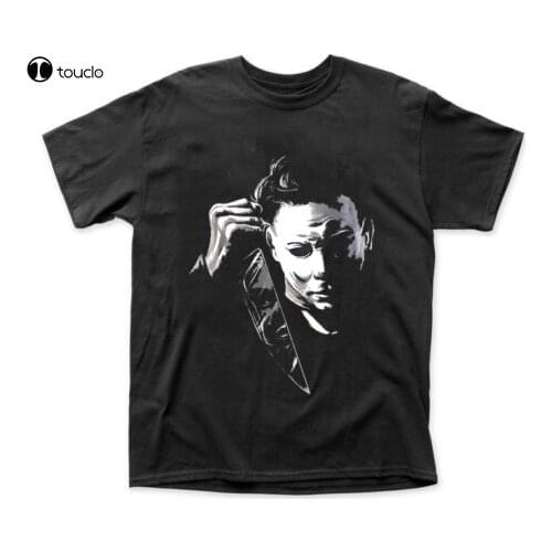New Michael Myers T-Shirt Movie Horror Halloween Unisex S-5Xl Cotton Gift Cotton Tee Shirt