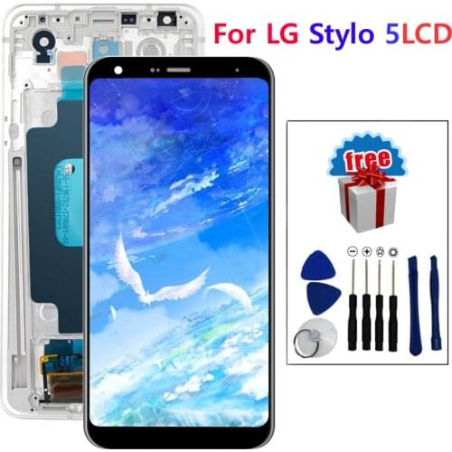 LCD Screen For LG Stylo 5 Q720 LMQ720MS LCD Display Digitizer Assembly free shipping Replacement For LG Stylo5 Display LCD