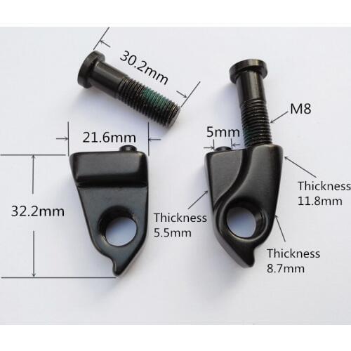 1pc Bicycle rear Derailleur hanger for Cube #10137 Canyon NO.21 GHOST CORRA TEC SPECIALIZED BULLS STEVENS NORCO MAXX DIAMONDBACK