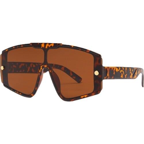 European and American Catwalk Popular Sunglasses Pc Integrated