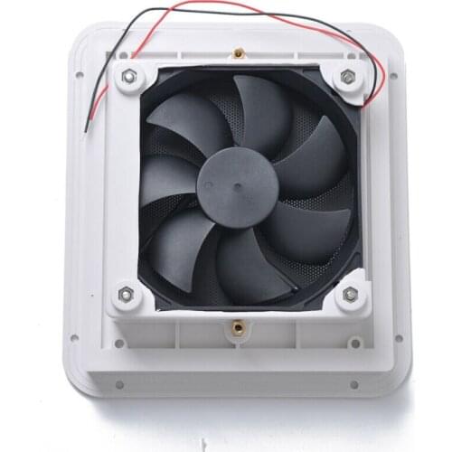 Replace Ventilation fan Accessory 12V Plastic Replacement Side Exhaust