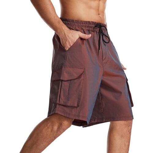 Sport shorts men sweatpants male loose quickly dry with pocket running jogger fitness gym workout casual shorts sportswear