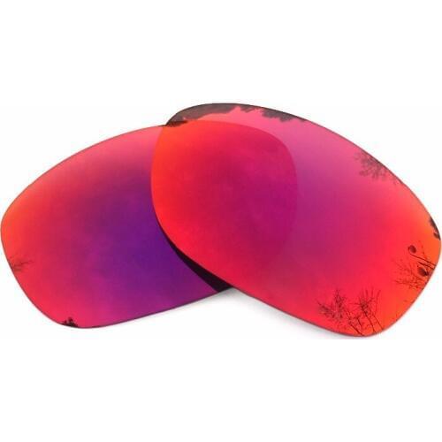 Midnight Sun Mirrored Polarized Replacement Lenses for Ten Sunglasses Frame 100% UVA & UVB