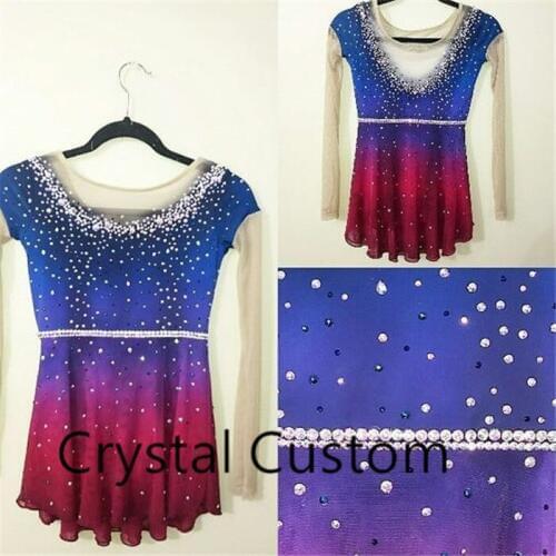 Women Figure Skating Dress New Brand Ice Skating Dresses Custom-made For Competition DR4829