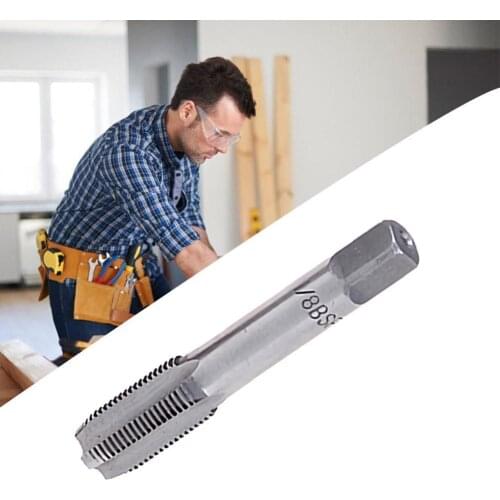 1Pcs G1 / 8 1/4 3/8 1/2 Hss Taper Pipe Spigot BSP Threaded Tools For Maintenance Tools Tap Work Taper Repair Pipe Cutting M J4N3