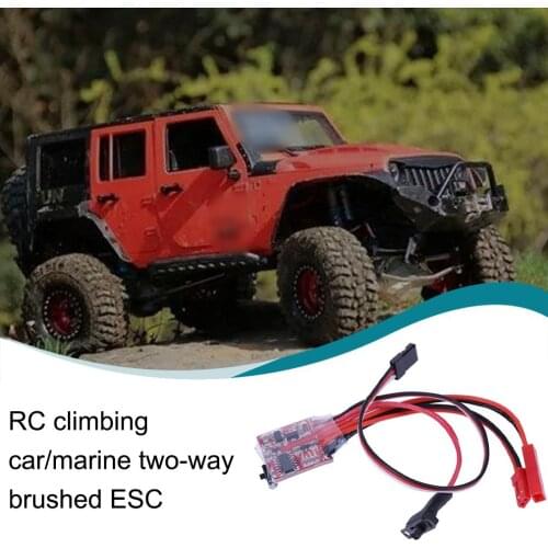 10A 20A 30A ESC Motor Speed RC ESC 2KHz Forward Reverse Brush Brake RC 2S for Controller Boat Car Prototank Top Regulator