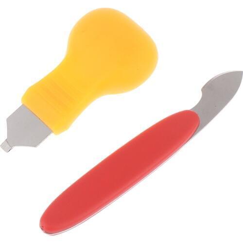 2Pcs Watch Opener Kit Watch Back Cover Case Opener Remover Battery Change Watchmaker Repair Tool