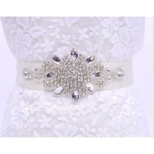 5/10Pcs Rhinestone Applique Crystal Rhinestone Bodice Applique Clear Rhinestone Patch