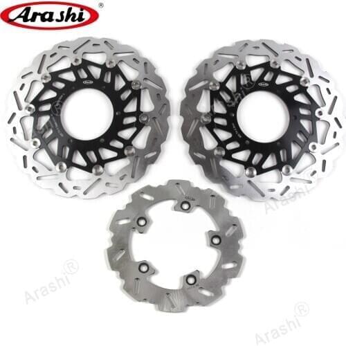 Arashi 1 Set For SUZUKI GSXR1000 GSXR 1000 / ABS 2017 2018 2019 CNC Floating Front Rear Brake Disc Brake Rotors GSX1000R GSX-R