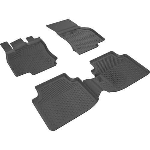 Roxform Car In-4.5D Mop Black Auto Mat Interior Accessories Tuning For Skoda Superb 2015 2016 2017 2018 2019 2020 2021
