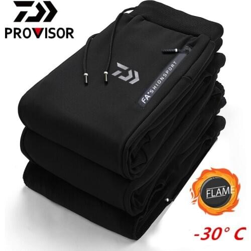 2021 Daiwa Fishing Pants Men Women Summer Plus Velvet Thin Loose Solid Stretch Pants In Mens Casual Pants Quick Dry Sweatpants