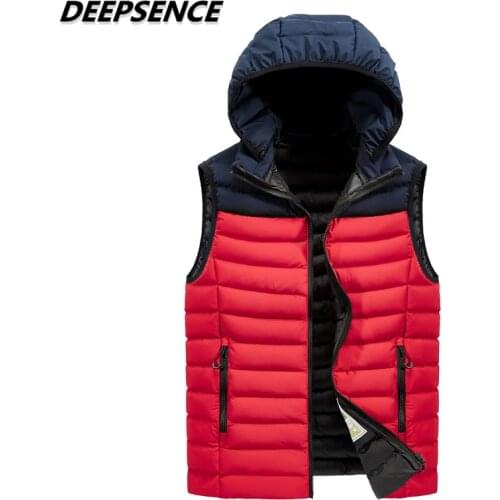 Мужские модные жилеты DEEPSENCE China At AliExpress