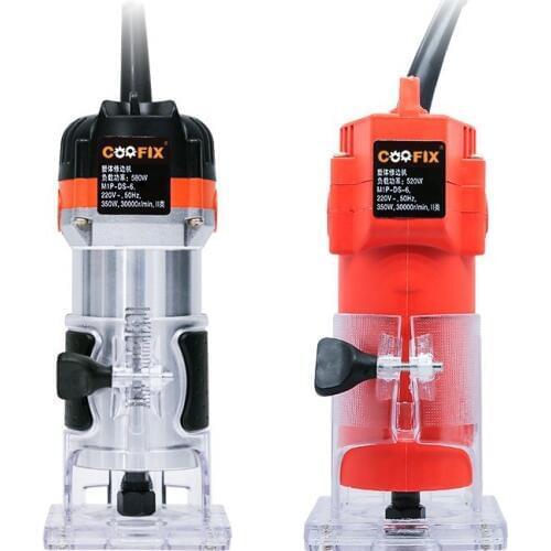 520W 28000rpm wood milling grooved trimming machine manual engraving machine wood milling