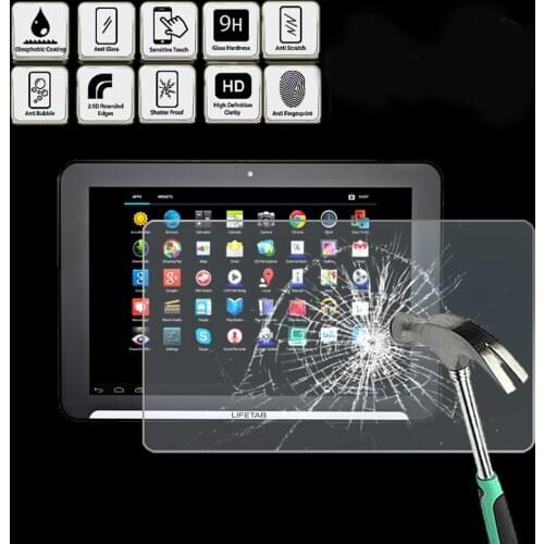 For Medion LifeTab E10310 MD98382 10.1" - Tablet Tempered Glass Screen Protector Cover Screen Film Protector Guard Cover