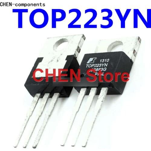 5pcs Imported original TOP223YN TO-220 power chip