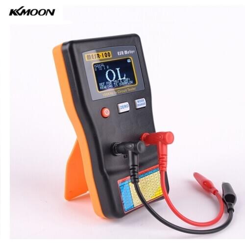 M6013 MESR-100 ESR Digital Capacitance Meter Ohm Meter Professional Measuring Capacitance Resistance Capacitor Circuit Tester
