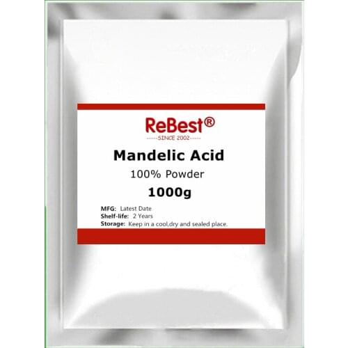 Best 100% Super Mandelic Acid Powder (VMA),High Quality DL-Mandelic Acid,Exfoliating Anti-wrinkle,Skin Whitening,Remove Acne