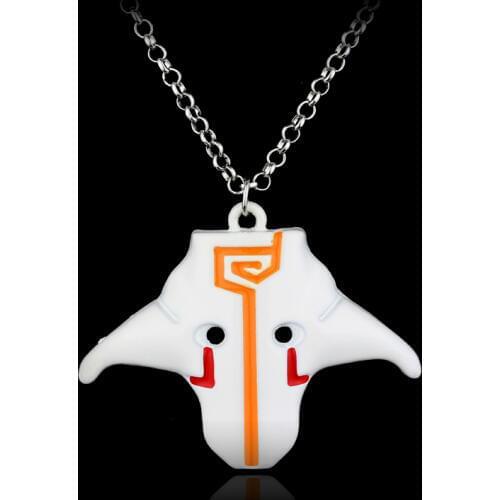 MOCHUN Fashion Around Dota 2 Necklaces Jugg Mask Alloy Metal Pendant Necklace For Women Men Jewelry Collier-30