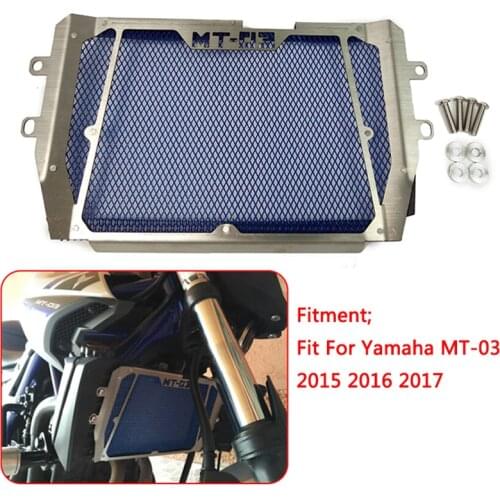 Motorcycle Parts For Yamaha MT-03 MT03 MT 03 2015 2016 2017 2018 Radiator Grille Grill Guard Cover Protector FZ 03 MT 03 MT03