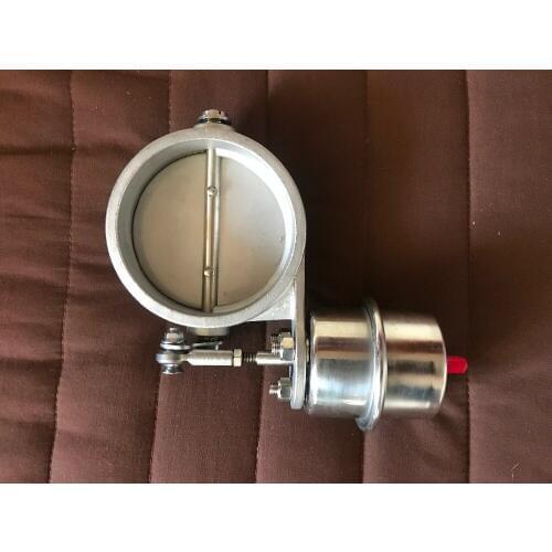 Stainless Steel Exhaust Control Valve Set With Vacuum Actuator close 2.5INCH 63mm Pipe