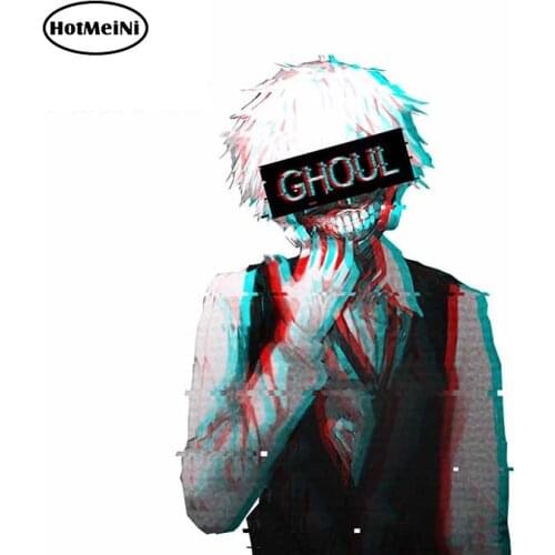 HotMeiNi 13cm x 9cm For Tokyo Ghoul Motorcycle Car Stickers Air Conditioner Decal Campervan Decals Funny Decoration