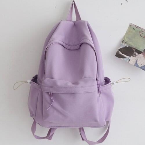 New Kawaii Backpack Female Waterproof Nylon Travel Rucksack School Bag Backpacks for Girls Small Bookbag Backpack Bags for Women