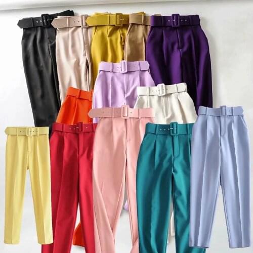 OUROPEAN ZTATION Women's Skinny Pants