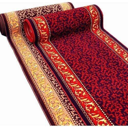 Luxury Modern Hallway Carpet Stair Mat Hotel Floor Mats for the Corridor Polypropylene Carpets and Rugs can be Customized