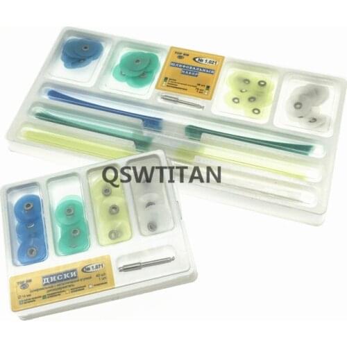 Dental Polishing Discs Polishing Strips Mandrel Set Resin Filling Material For Dentistry Lab