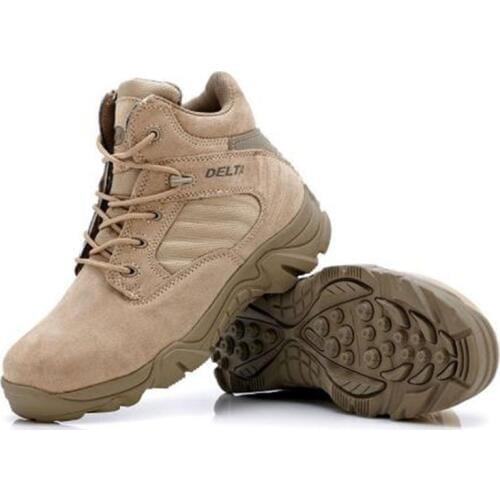 High quality Autumn Winter Army Military Tactical sneaker Boots Round Toe Men Desert Combat Outdoor Mens Climbing Walking Shoes