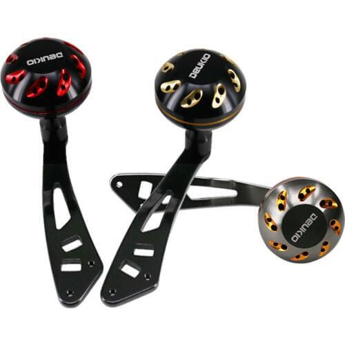 Fishing Reel Knob 38mm Pesca Carp Fishing Accessories Baitcasting Reel Handle Replacement Spinning Reels CNC DIY Carved Rocker