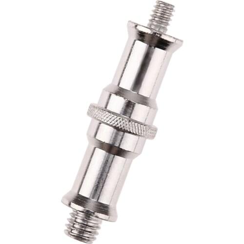1/4'' to 3/8'' Spigot Stud Threaded Screw Tripod Monopod Adapter Camera Flash