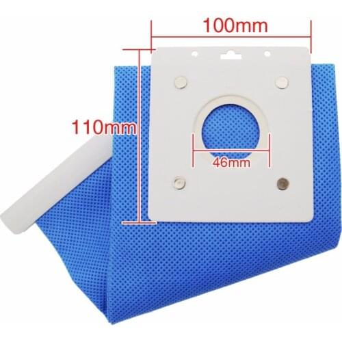Blue for Samsung DJ69-00420B Reusable Vacuum Cleaner Auto Parts Large Capacity Dust Collector Removable Bag