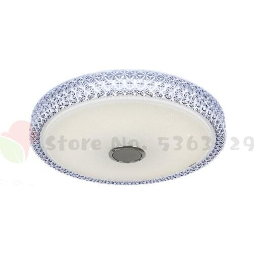 120W Modern RGB LED Ceiling Lights 220V Home Lighting APP bluetooth Bedroom Music Lamps Smart Ceiling Lamp with Remote Control