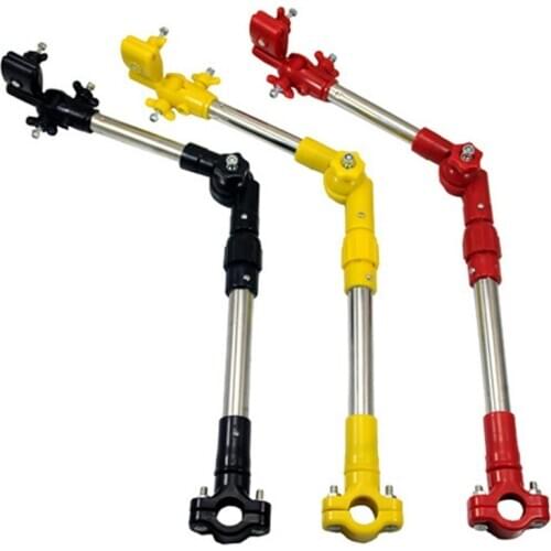 Telescopic Stainless Steel Bicycle Bike Umbrella Stand Holder Bracket Adjustable Foldable Wheelchair Strollers